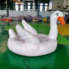 수영장 에어바운스 물놀이 풍선 구조물 에어벌룬 풀장 볼풀장 컬러풀, 회색 흰 거위 2m