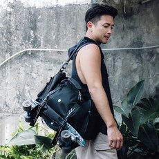 MAGIPEA 美極品 旅行運動包 多功能瑜珈袋 20L大容量 全拉鍊收納 防潑水 筆電收納 鞋子收納 旅行健身必備, 黑色, 1個