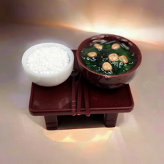 금명 납골당 미니어처 미역국 제사상 상차림 봉안당 미니어처 음식 모형 잔치음식 생신상 생일상 추모공원 추모관 추모장식, 혼합색