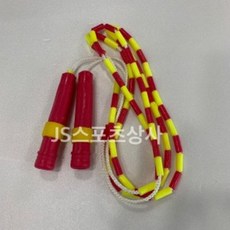 JS스포츠 아동용 구슬 줄넘기/구슬줄, 분홍&연두, 1개