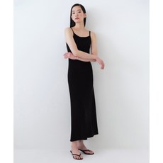 [무신사스탠다드] WOMAN 우먼즈 소프트 저지 롱 드레스 [블랙]