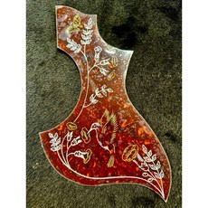 Gibson 木吉他護板 Hummingbird蜂鳥 右手琴適用 全新品【世品樂器】, 1個, 平面細圖