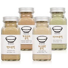 [특별기획] 정성깃든 국내산 천연조미료 분말(멸치+보리새우+표고버섯+다시마), 1개