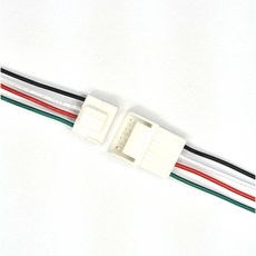 소형 하네스 4P 신형 커넥터 암수세트 각각 18cm 자동차 전선연결잭, 1개