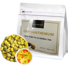 디안 마이 80g 3.52oz 태아 국화 항백 국화 봉오리 Dian Mai 80g Fetal Chrysanthemum Hang White Bud - Tongxiang Fetus, 1개