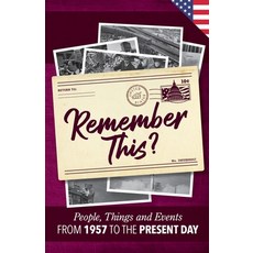 (영문도서) Remember This?: People Things and Events from 1957 to the Present Day (US Edition) Paperback, Milestone Memories Press, English, 9781912883714
