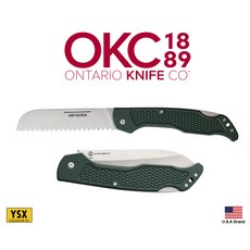 Ontario Knife Co. Camp Plus 麵包刀 鋸齒折刀, 1個