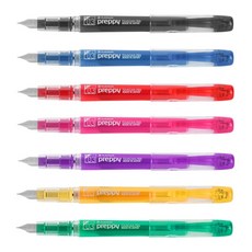 PLATINUM 플래티넘 뉴 프레피 만년필(7컬러) 4세대, 블랙, F