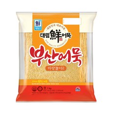 [대림냉장] 부산어묵마당놀이2 1 000g, 3개, 1kg
