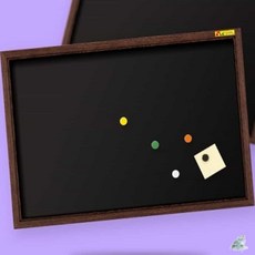 더캔바 분필용 엔틱보드 60x40cm 흑칠판