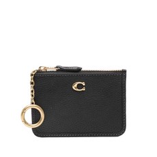 코치 스키니 ID 미니 가죽 지갑