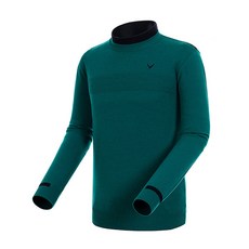 캘러웨이 [캘러웨이]남성 더블 라운드넥 코튼 혼방 스웨터 CMSRI3122-804