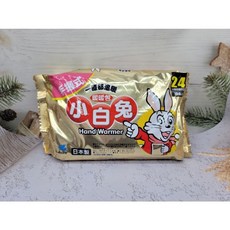 小白兔暖暖包 手握式 貼式 日本製造 持續保暖, 1個