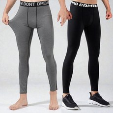 남성 스포츠용 기모 안감 레깅스 9부 스포츠레깅스 타이즈 내의