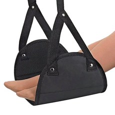 트리보 비행기 기내용 발받침 발해먹, 핑크2+블랙2