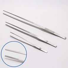혜명잡화마트 수초 심기 핀셋 38cm 직선형 수초핀셋 스테인레스핀셋 속눈썹연장핀셋 트위져 어항핀셋, 1개