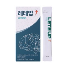 레테업 어린이 유아 무카페인 L- 테아닌 긴장감완화 키즈 공부 초등 집중력 긴장감, 7개, 10ml