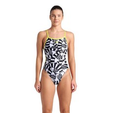 ARENA 여성용 퍼포먼스 오픈 유어 아이즈 레이스 백 트레이닝 수영복 여성용 수영복