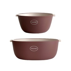 홈시나 채반 믹싱볼 싱글+와이드, 싱글퍼플+와이드퍼플, 1개