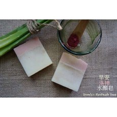 Dromla's Handmade Soap 早安洛神蘆薈水顏皂, 1個, 100g +-10