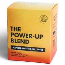 Made From Mushroom能量混合蘑菇咖啡, 1盒, 5包, 10g