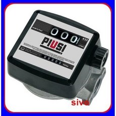 PIUSI 義大利 K33/K44 型 流量計 柴油專用 1英吋口徑 流量表, 1個, PIUSI K33型(三位數)