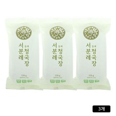[홈쇼핑] 서일농원 서분례 명인 청국장 들깨맛, 110g, 3개