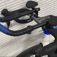 巨匠工廠一體把休息把 公路車配件大全 TT休息把 扁平把通用tt把 分體把, 圓把通用（送把帶默認黑色）, 1個