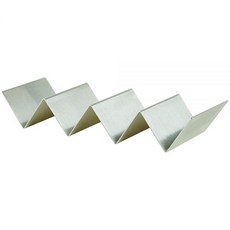 윈코 3-4 슬롯 스테인리스 스틸 타코 홀더, 3 - 4 Tacos, 1개