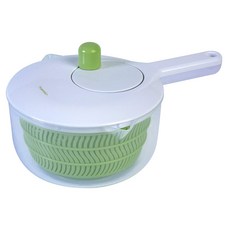 프렙워크 프로그레시브 야채탈수기 핸들 포함 2.4L, Green+White, 1개