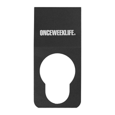 원스위크라이프 캠핑 IGT 테이블 알루미늄 이소가스 걸이 행어, 1개, 블랙