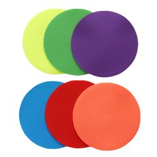 컬러팝 원마커 논슬립 6p, 레인보우, 1세트