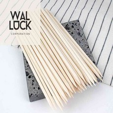 워럭 네일 우드스틱 100개 네일팁