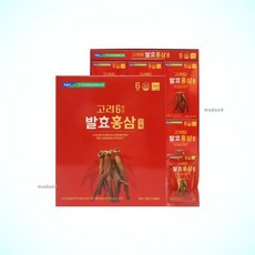 고려 6년근 발효홍삼 진액 80ml 30포 에너지 충전 주부 어르신