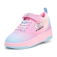 Heelys 여아용 팝 프로 라이트 블루/핑크/크림 2 리틀 키즈