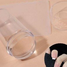 손톱 꾸미기 젤 네일 패턴 찍기 투명 실리콘 스탬프 도구 디자인 전사 네일아트, 1개, 상세페이지 참조
