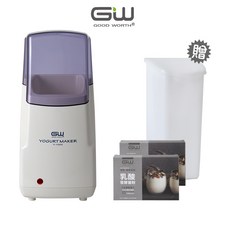 GW水玻璃優格製造機超值全配組(菌粉30包 發酵杯)-冷藏配送, 1個