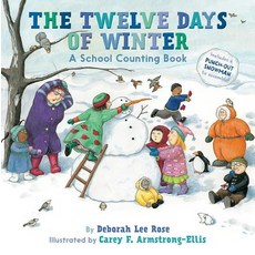 The Twelve Days of Winter: A School Counting Book Paperback, Abrams Books for Young Readers, English, 9781419738456