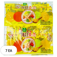 이엔푸드 겨자소스, 7개, 600g