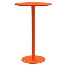 철제 테이블 와인바 술집 원형 인테리어 스탠딩 탁자 60x104, F. 오렌지 70104