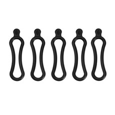 자전거정비대 거치대 수리대 510개 자전거 전면 라이트 토치 밴드 홀더 번지 스트레치 고무 스트랩 사이클링 핸들바, TypeC L5pcs