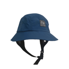 MOUNTSEA CREW潛水防曬帽，快乾透氣，可調節帽圍52-58cm，耳帽帶帽繩雙重固定, 海軍藍