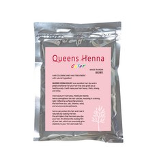 퀸즈 color 헤나염색약 퀸즈헤나염색약 정품, 1개, 8. .[칼라] - 와인레드