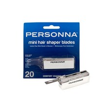 페르소나 미니 헤어 셰이퍼 인젝터 블레이드 - 엑스트라 샤프 스테인리스 스틸 20팩 60-0230-NUPC