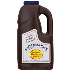 Sweet Baby Rays BBQ 소스 오리지널 4.7L(166온스) 200340, 4.5kg