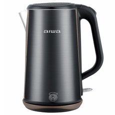 AIWA 愛華 三層防燙電茶壺, 爵士黑, DKS1318