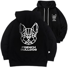 마고(MAGO) 그라데이션 불독 후드티