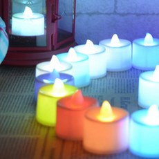 더픽마트 LED 캔들 전기촛불, 12.5cm