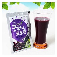 [굿모닝] 포도즙 100ml x 50포, 1박스