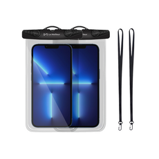 Le Meilleur 手機防水袋 多用途一鍵式 LMEA-SP1085, 黑色, 2個